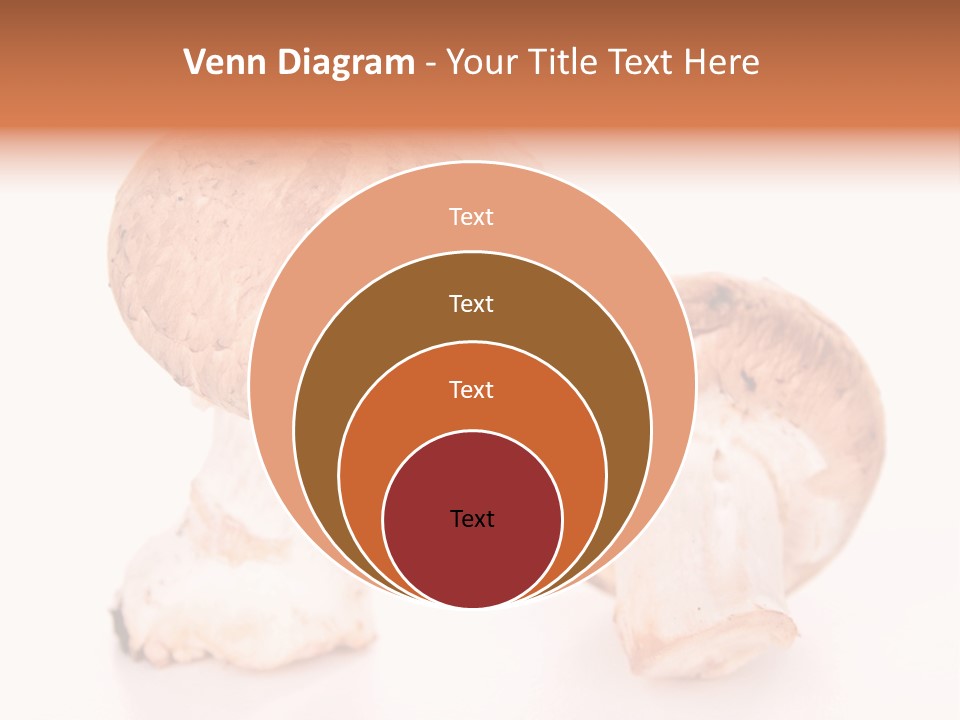 Vegetarian Fresh Background PowerPoint Template