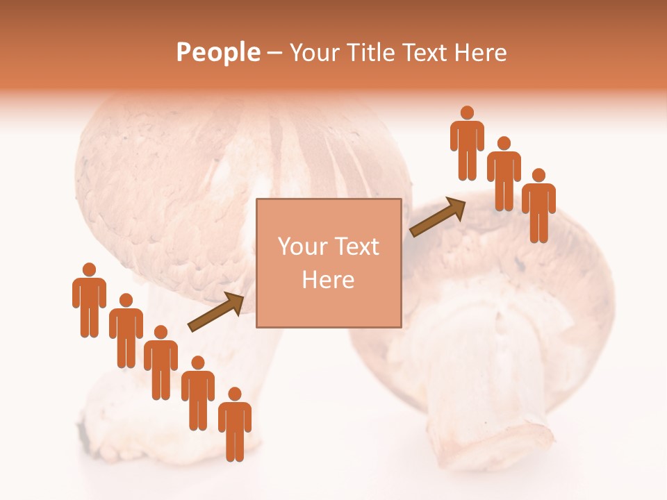 Vegetarian Fresh Background PowerPoint Template