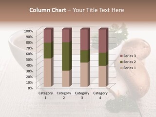 Bowl Soup Champignon PowerPoint Template