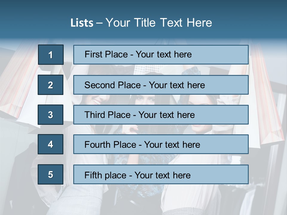 Happiness Joyful Wide PowerPoint Template
