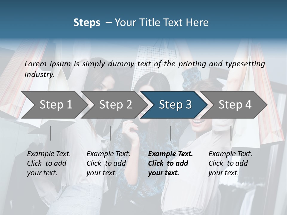 Happiness Joyful Wide PowerPoint Template
