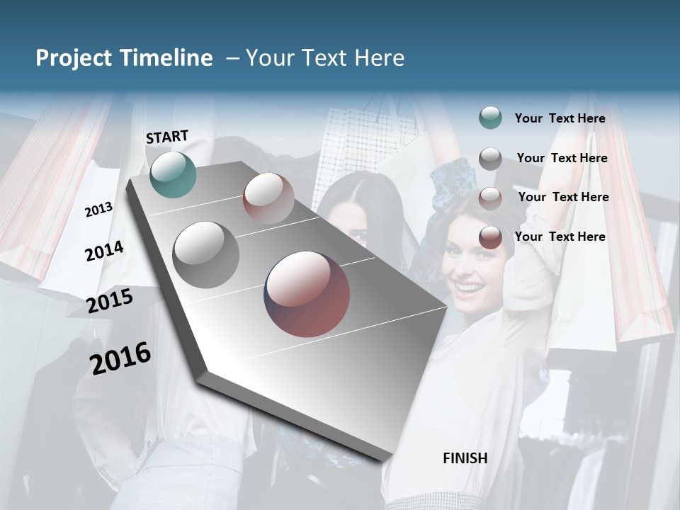Happiness Joyful Wide PowerPoint Template