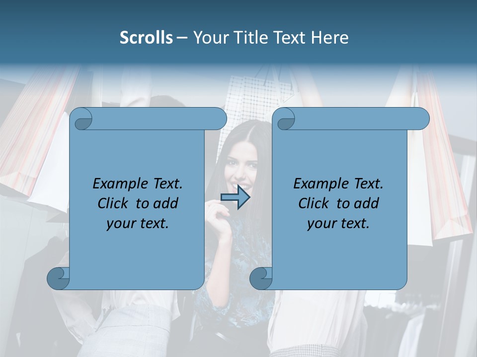Happiness Joyful Wide PowerPoint Template
