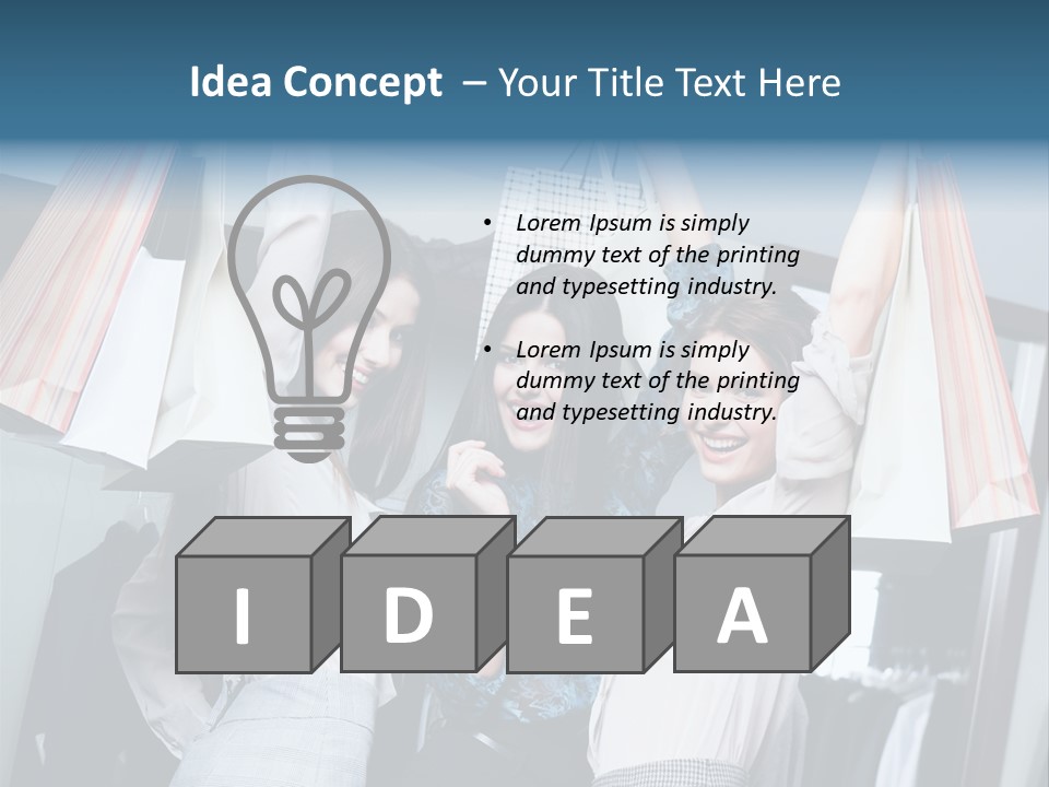 Happiness Joyful Wide PowerPoint Template