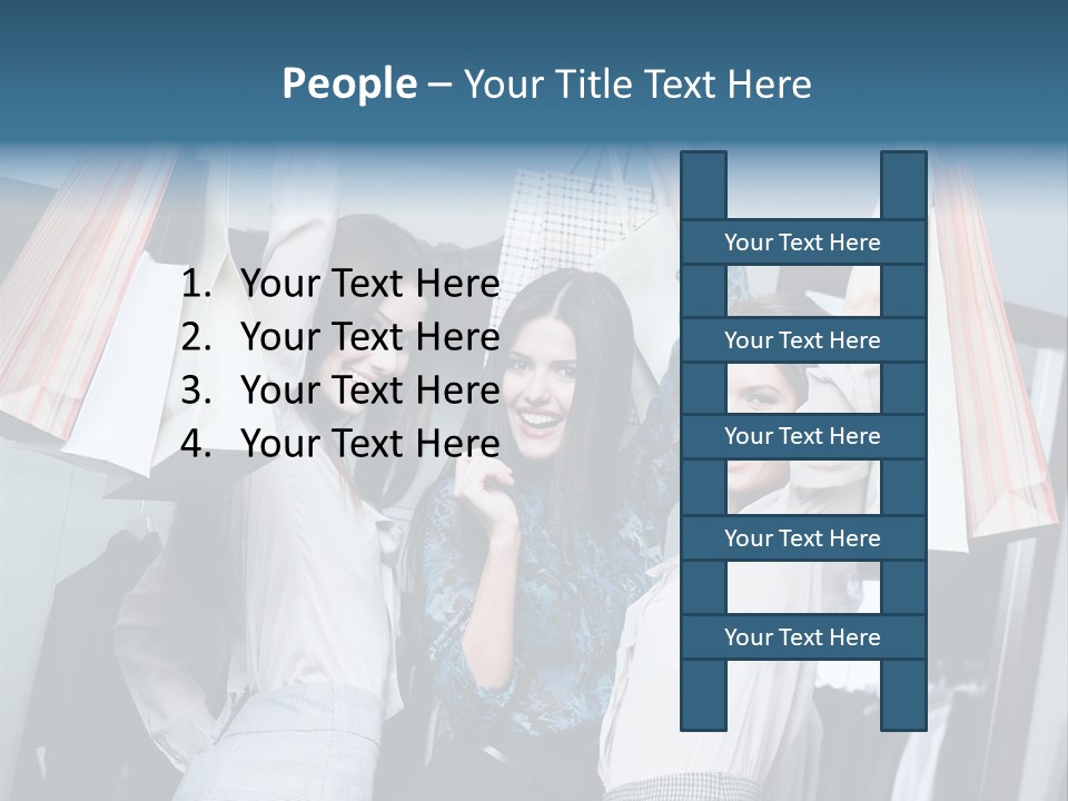 Happiness Joyful Wide PowerPoint Template
