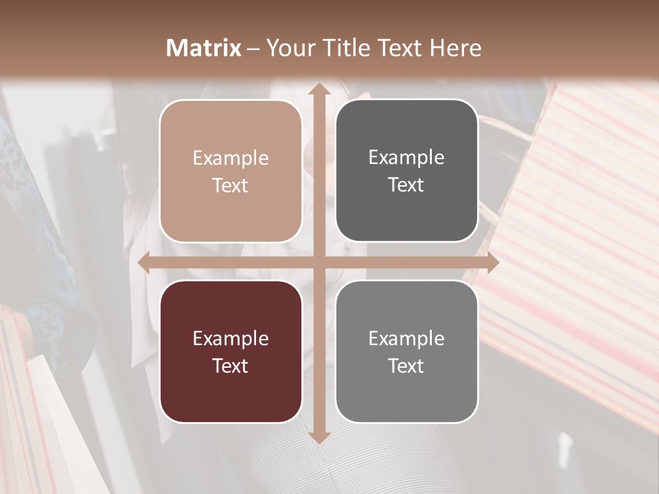 Cloth Paper Portrait PowerPoint Template