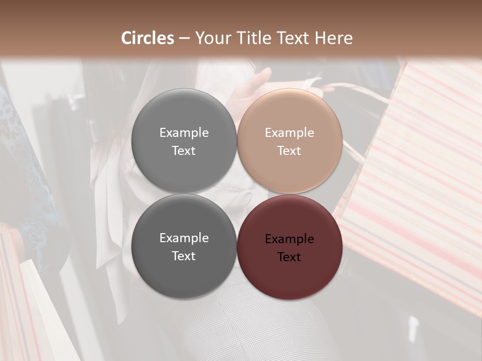 Cloth Paper Portrait PowerPoint Template