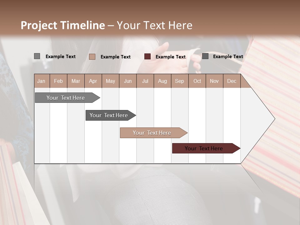 Cloth Paper Portrait PowerPoint Template