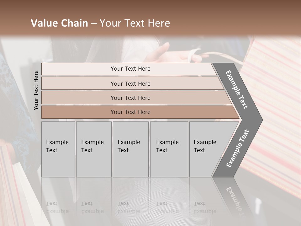 Cloth Paper Portrait PowerPoint Template