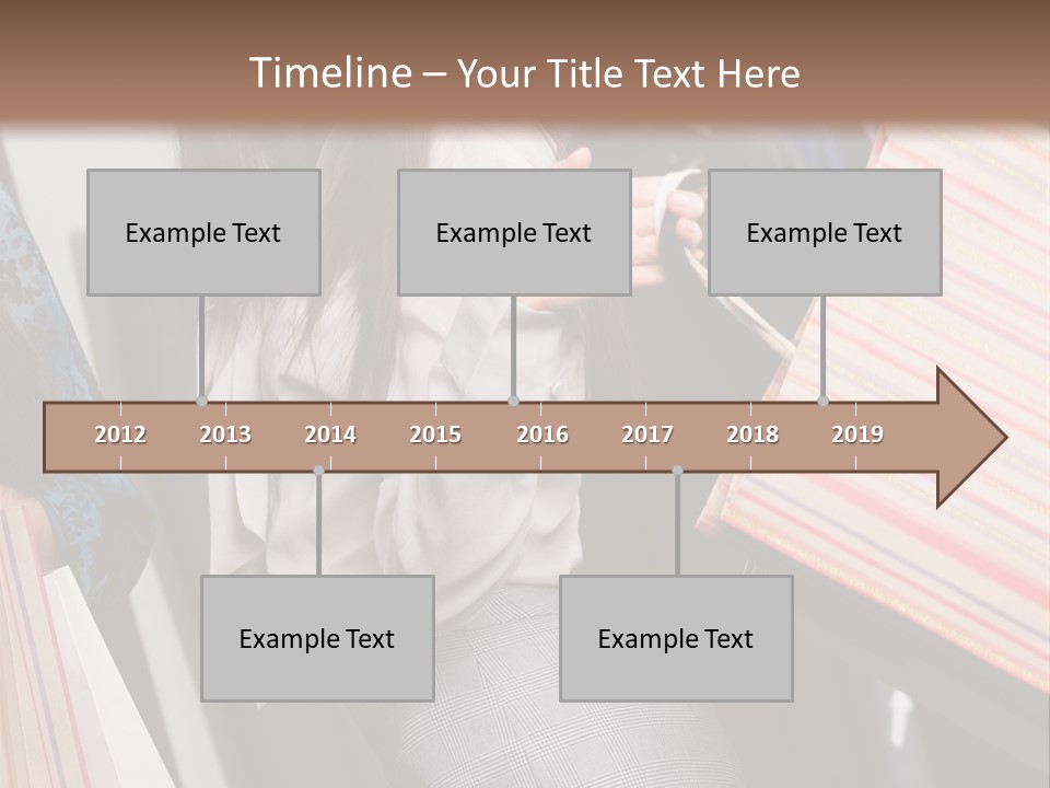 Cloth Paper Portrait PowerPoint Template