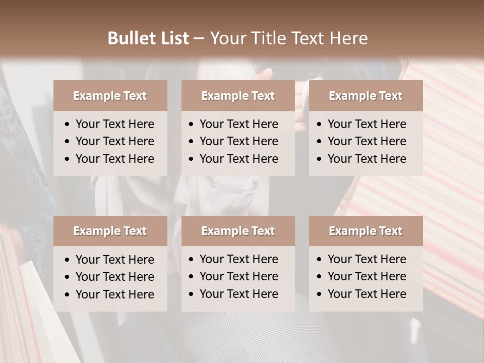 Cloth Paper Portrait PowerPoint Template