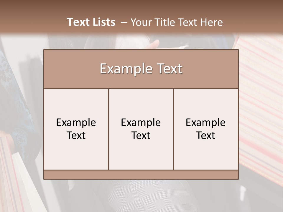Cloth Paper Portrait PowerPoint Template