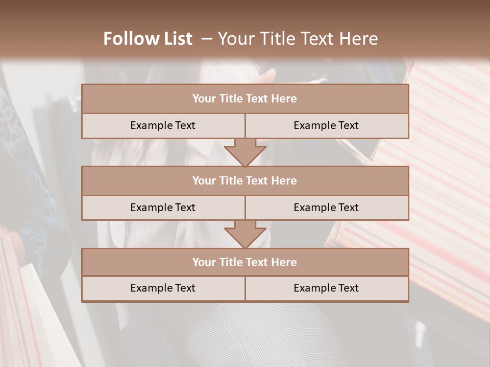 Cloth Paper Portrait PowerPoint Template
