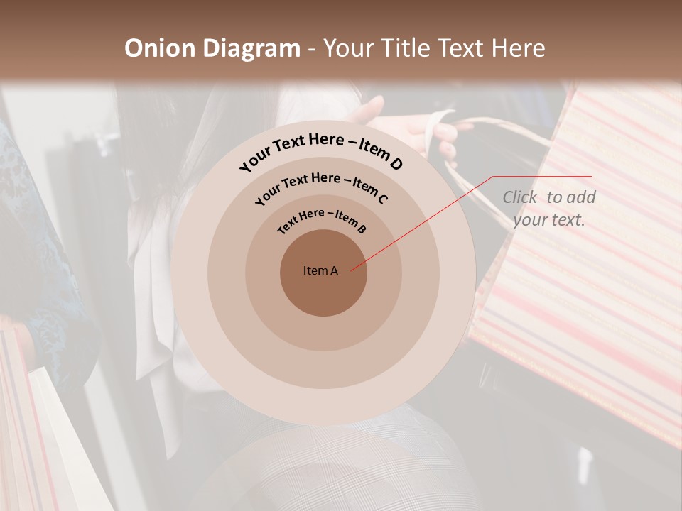 Cloth Paper Portrait PowerPoint Template