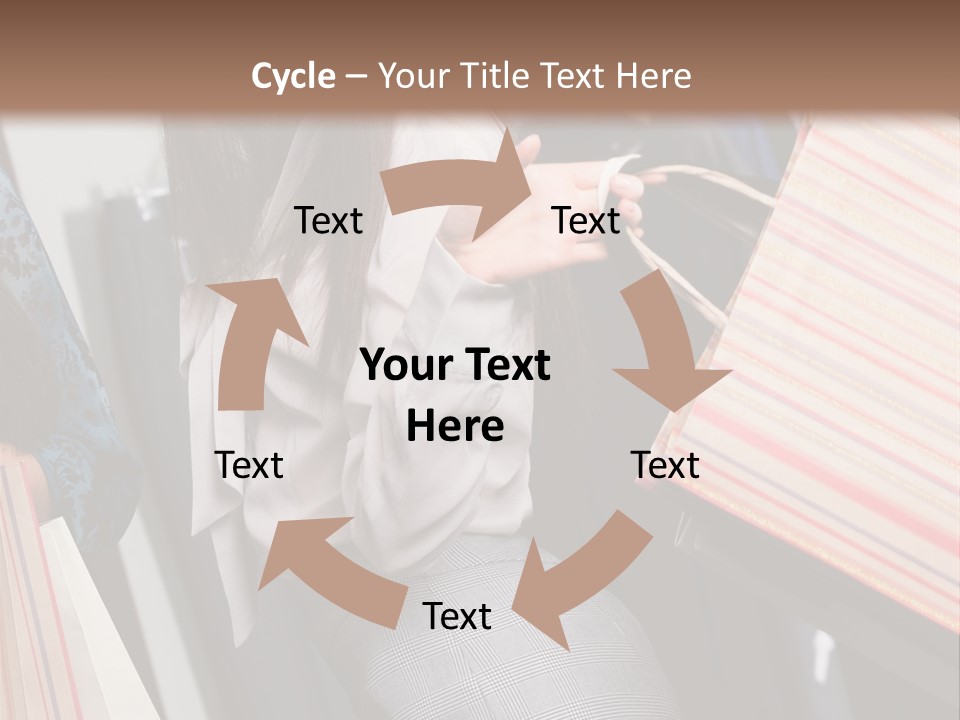 Cloth Paper Portrait PowerPoint Template