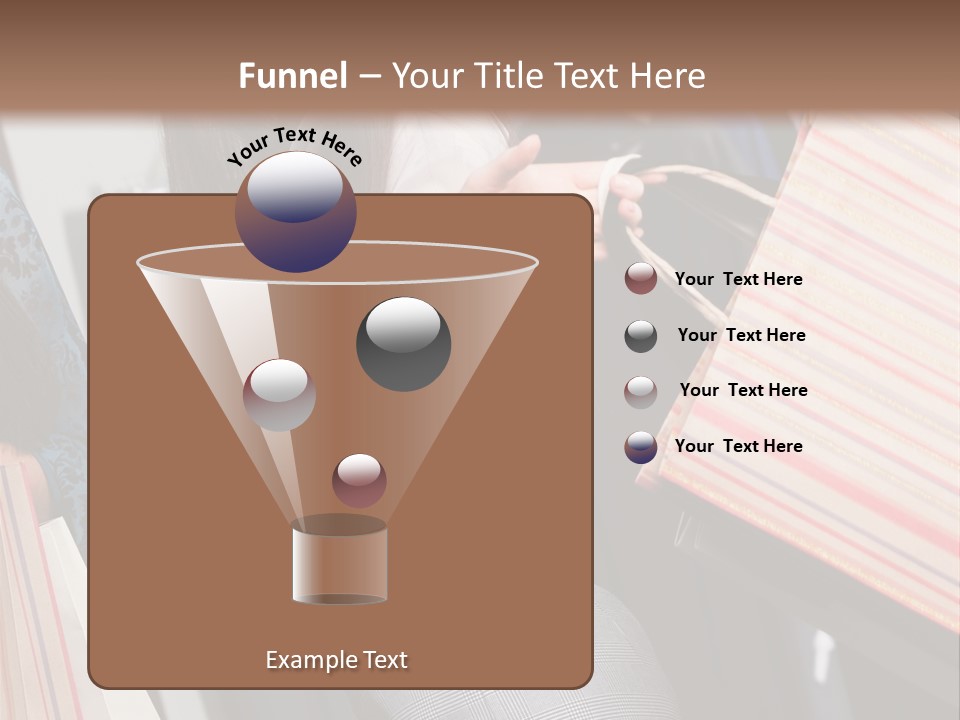 Cloth Paper Portrait PowerPoint Template