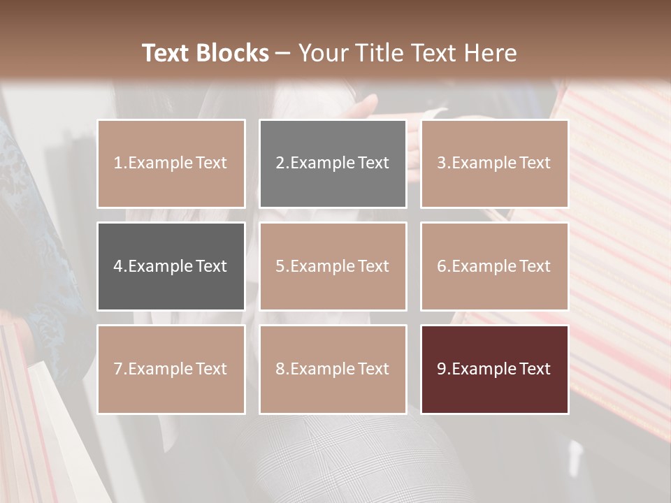 Cloth Paper Portrait PowerPoint Template