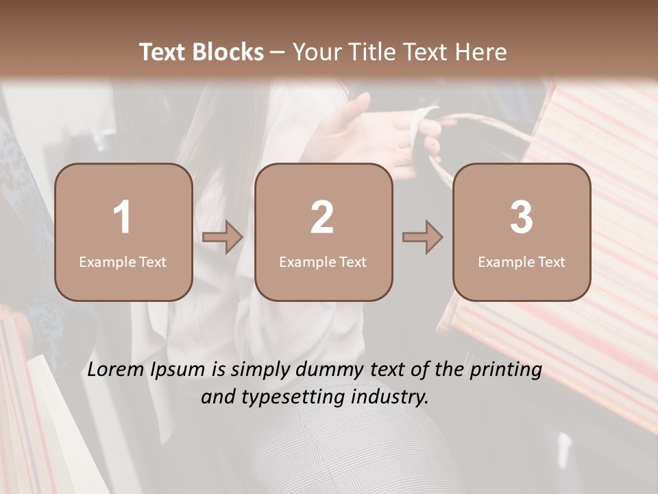 Cloth Paper Portrait PowerPoint Template