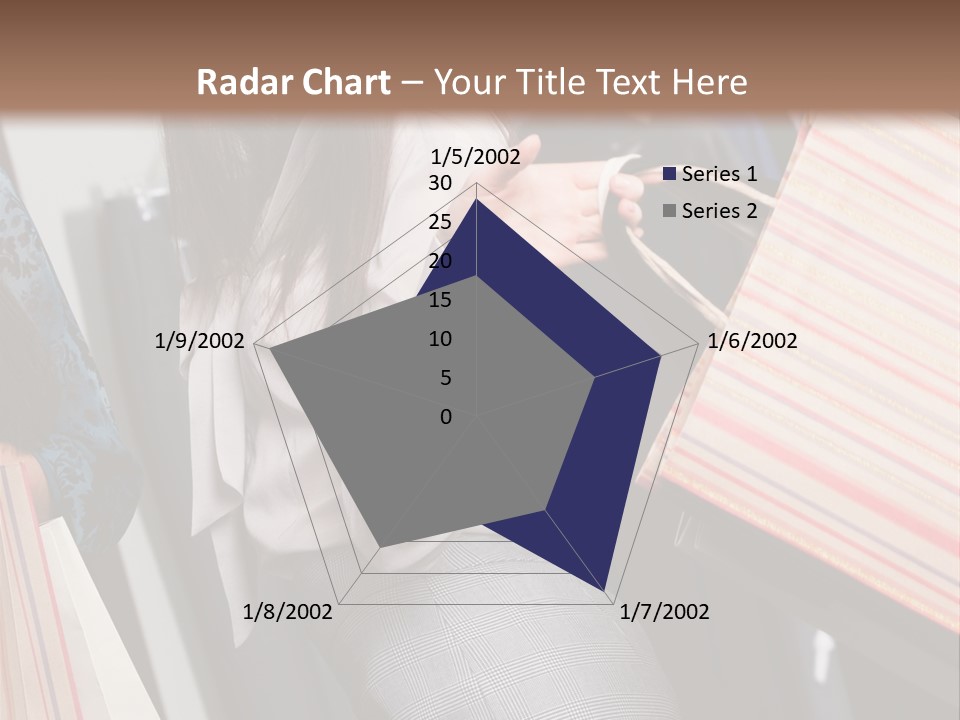 Cloth Paper Portrait PowerPoint Template