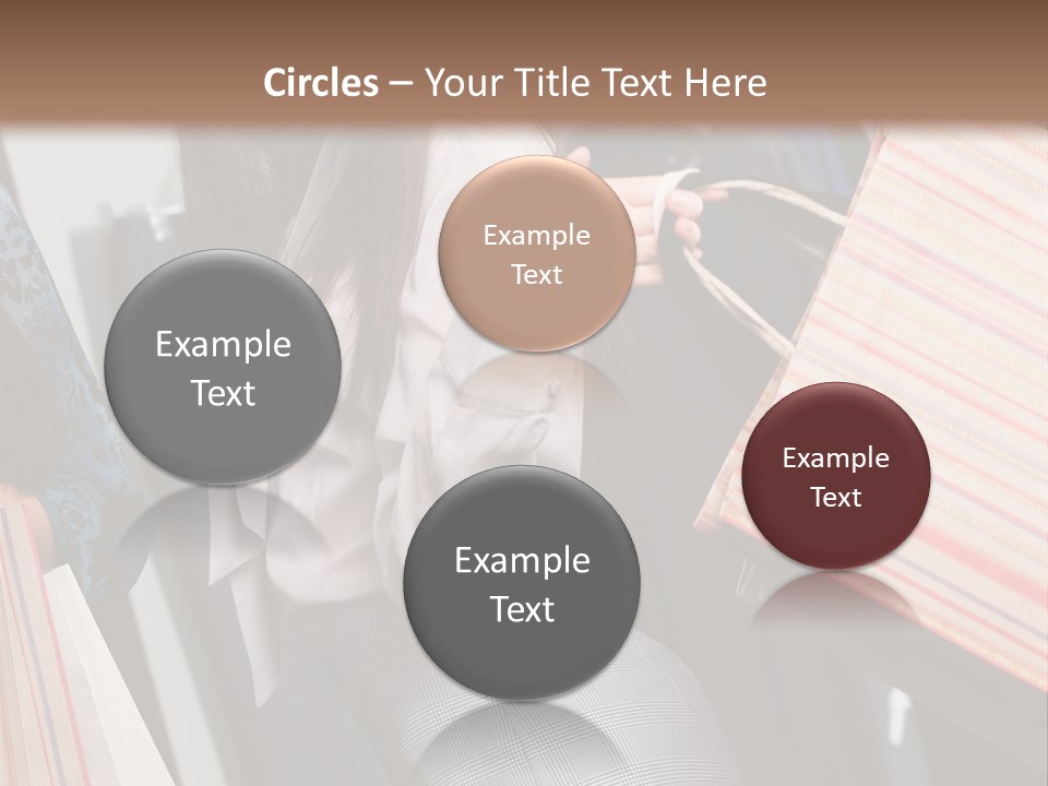 Cloth Paper Portrait PowerPoint Template