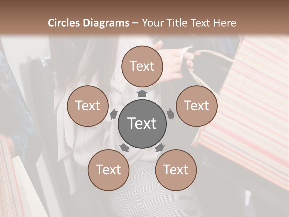 Cloth Paper Portrait PowerPoint Template