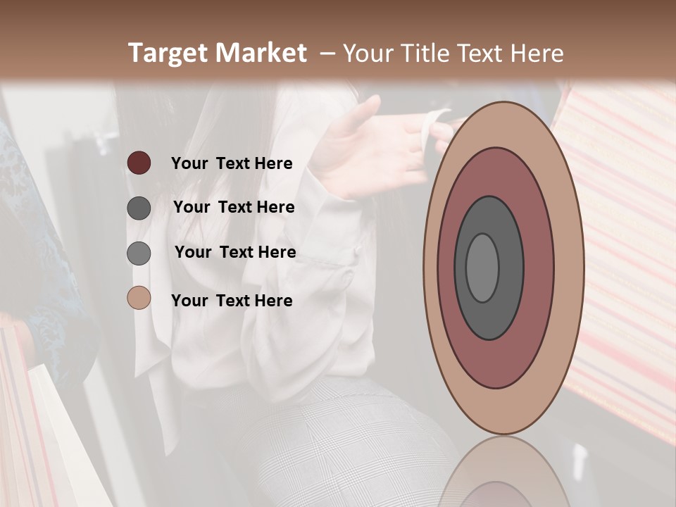 Cloth Paper Portrait PowerPoint Template