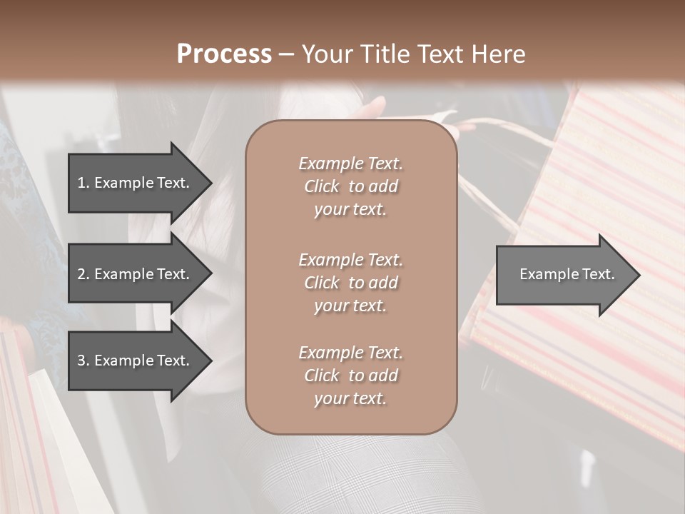 Cloth Paper Portrait PowerPoint Template