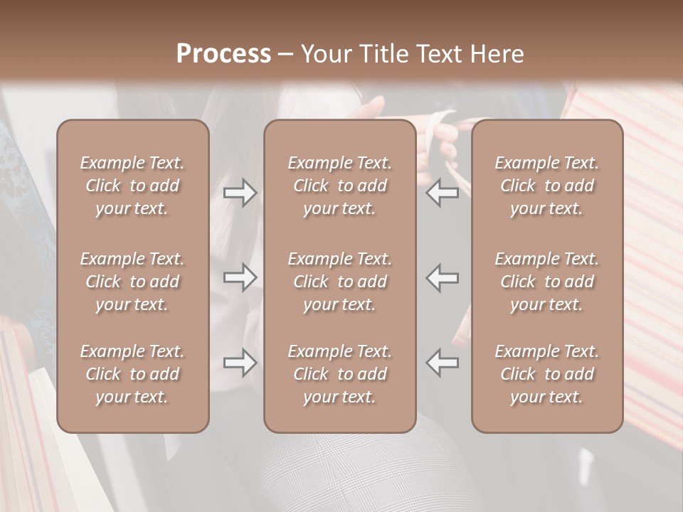 Cloth Paper Portrait PowerPoint Template