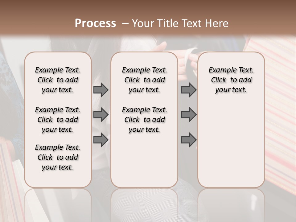 Cloth Paper Portrait PowerPoint Template