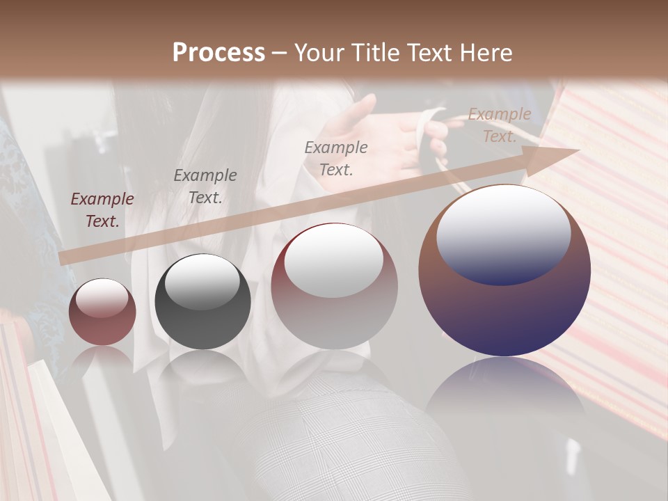 Cloth Paper Portrait PowerPoint Template