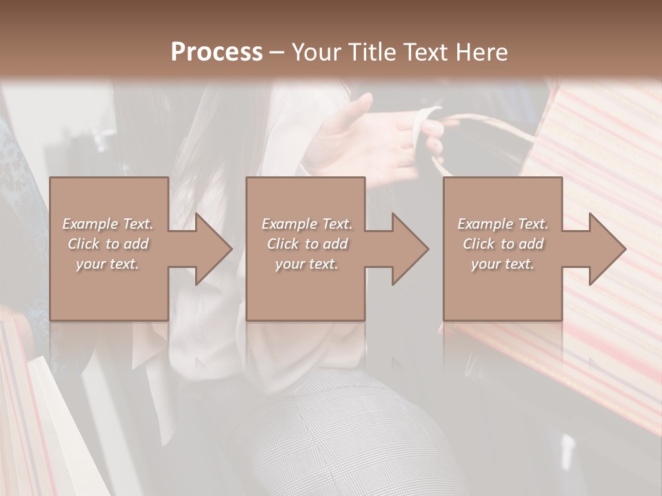 Cloth Paper Portrait PowerPoint Template