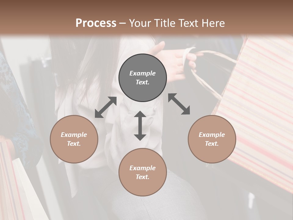 Cloth Paper Portrait PowerPoint Template