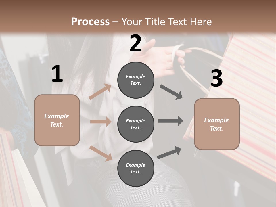 Cloth Paper Portrait PowerPoint Template