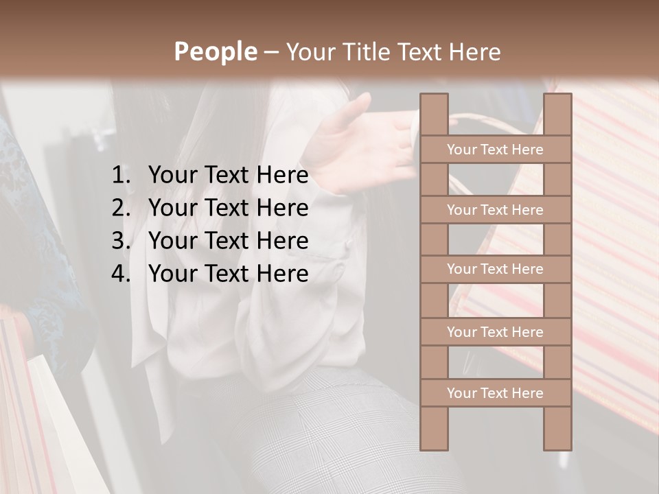 Cloth Paper Portrait PowerPoint Template