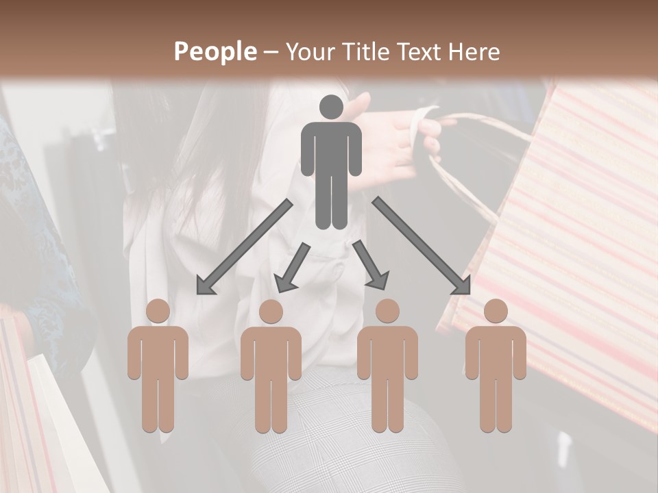 Cloth Paper Portrait PowerPoint Template