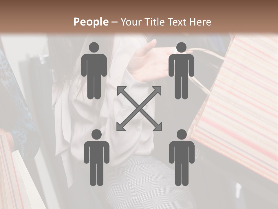 Cloth Paper Portrait PowerPoint Template