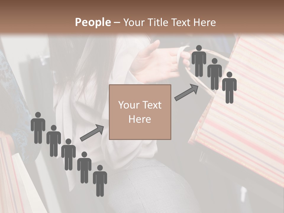 Cloth Paper Portrait PowerPoint Template