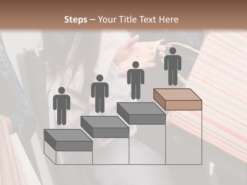 Cloth Paper Portrait PowerPoint Template