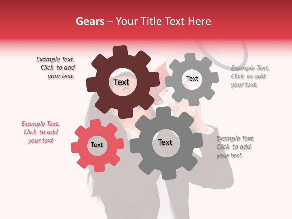 Roar Laugh Volume PowerPoint Template