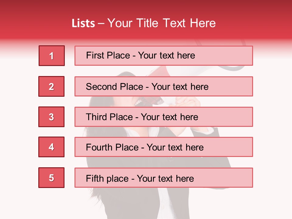 Roar Laugh Volume PowerPoint Template