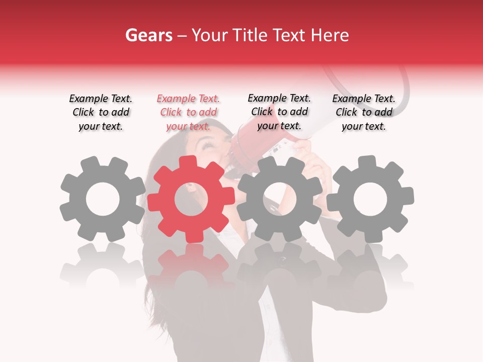 Roar Laugh Volume PowerPoint Template