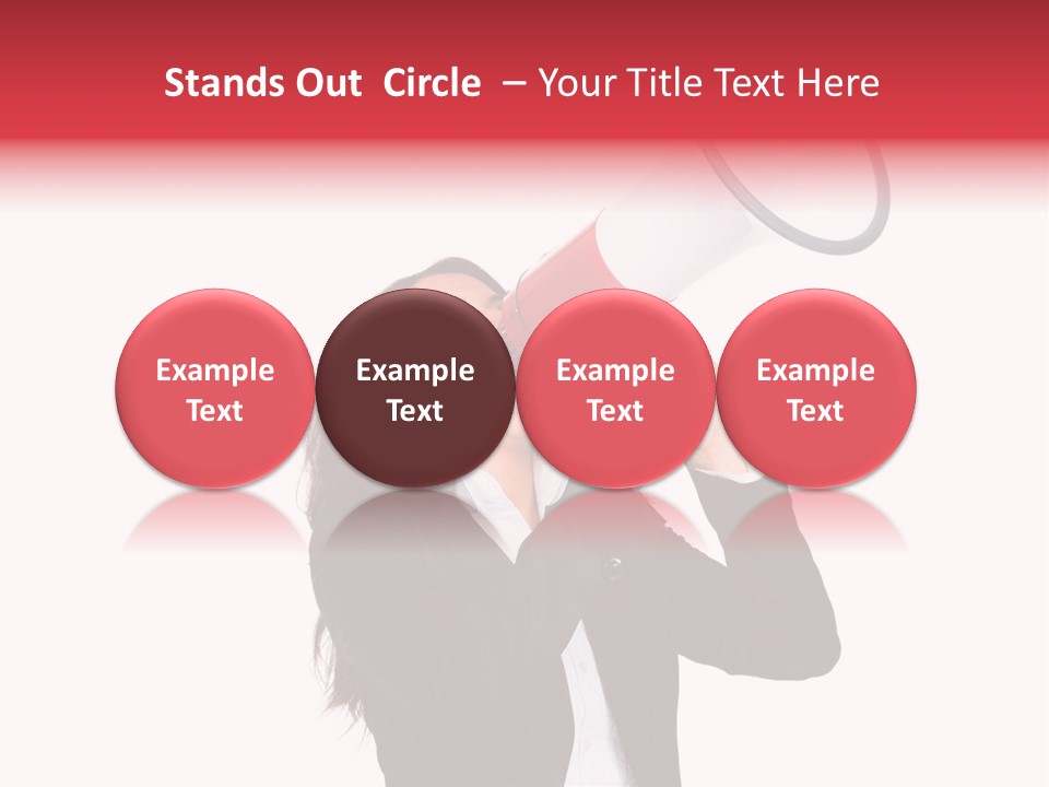 Roar Laugh Volume PowerPoint Template