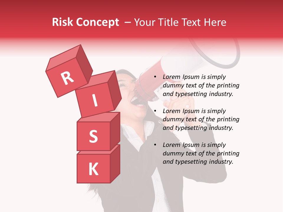 Roar Laugh Volume PowerPoint Template