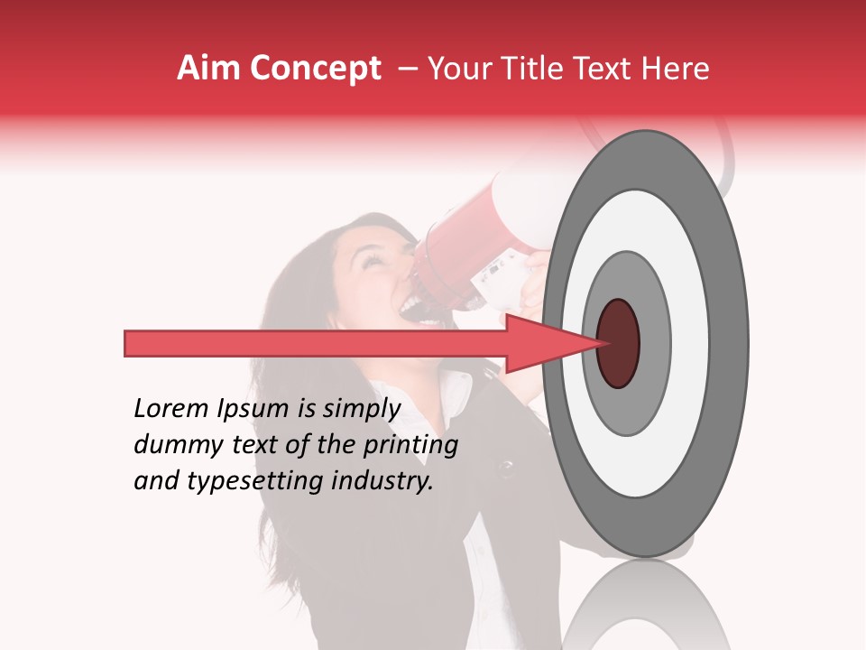 Roar Laugh Volume PowerPoint Template