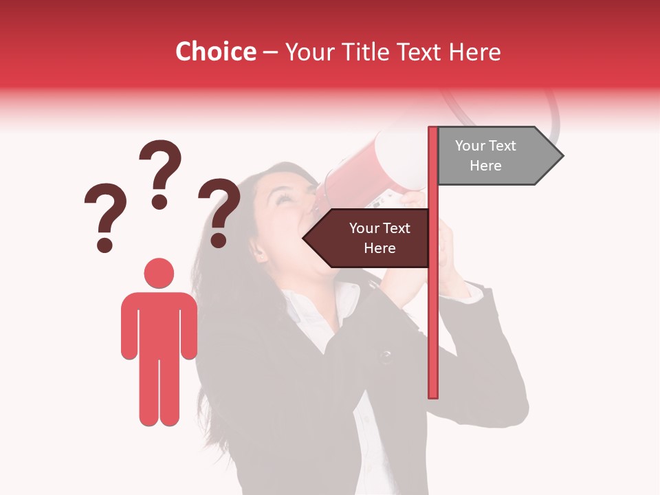 Roar Laugh Volume PowerPoint Template