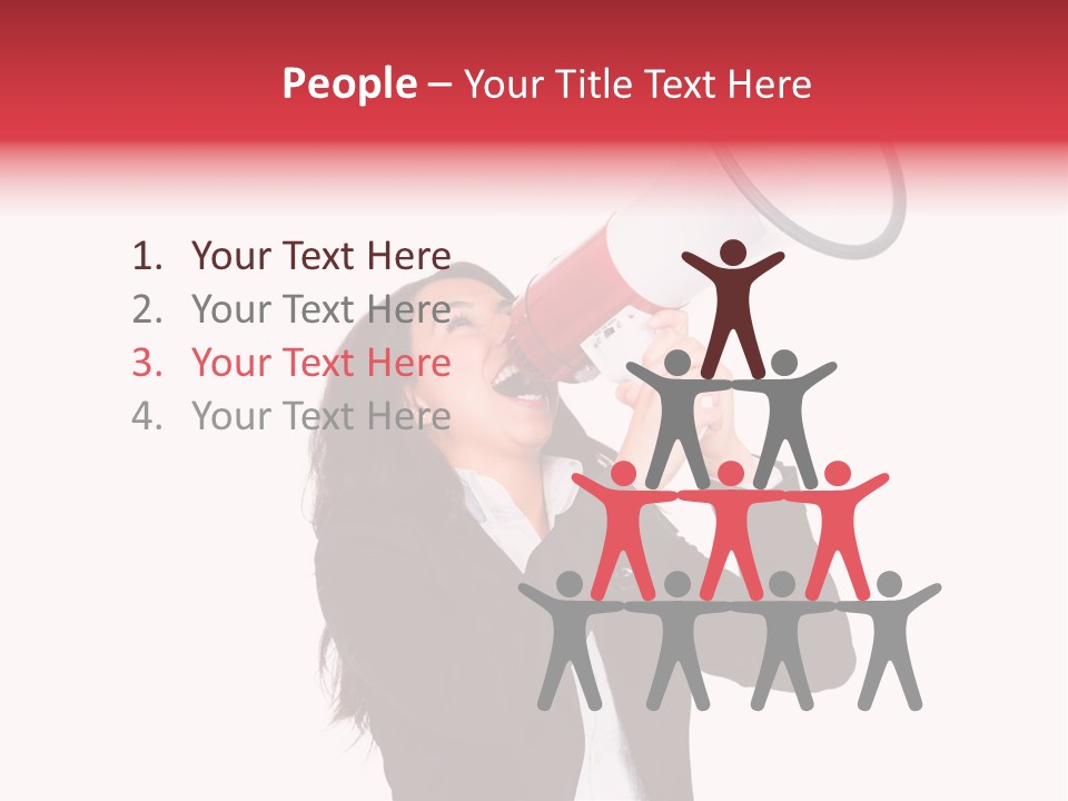 Roar Laugh Volume PowerPoint Template