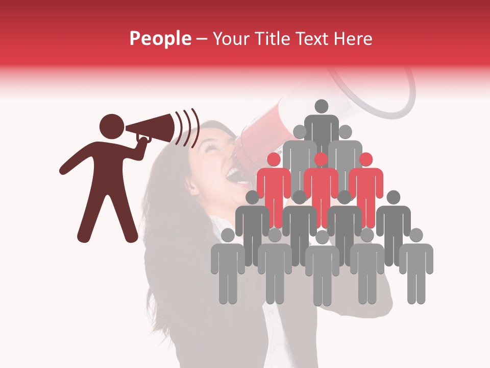 Roar Laugh Volume PowerPoint Template