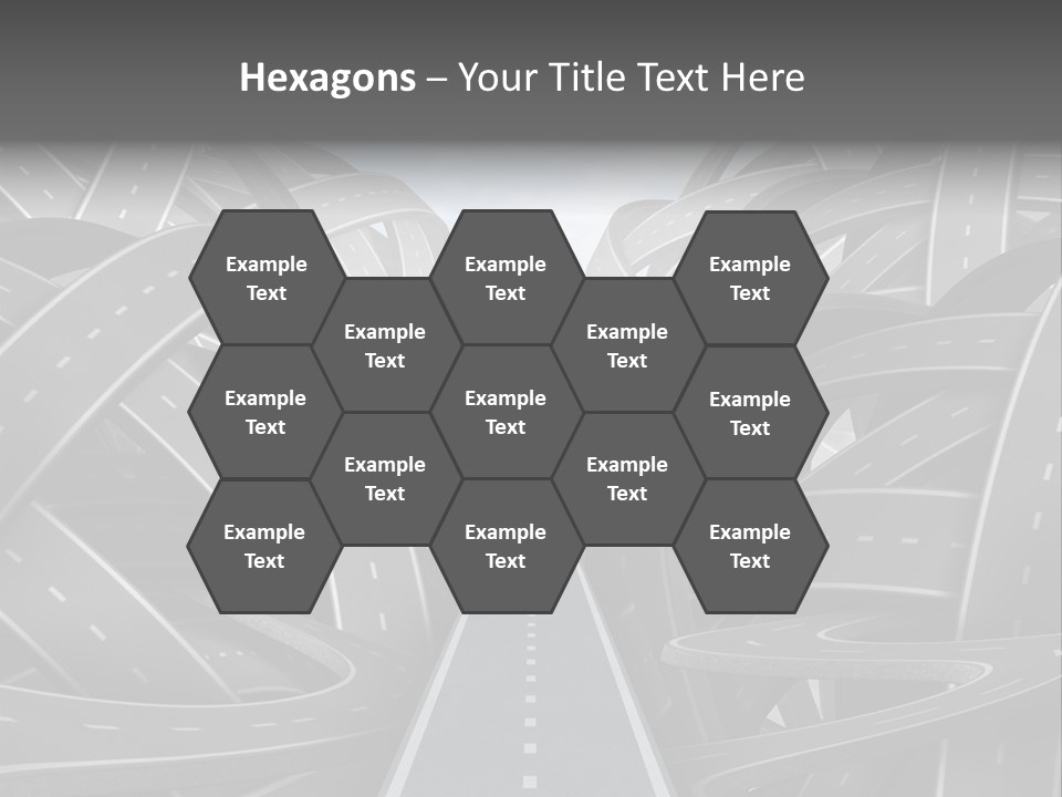 Tangled Crossroad Management PowerPoint Template