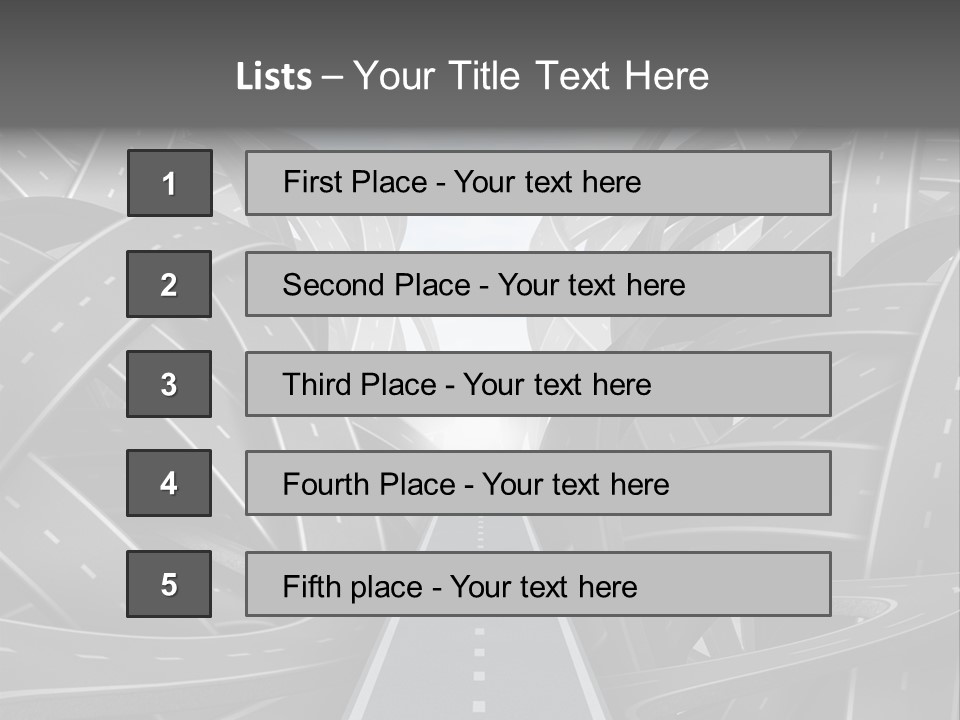 Tangled Crossroad Management PowerPoint Template