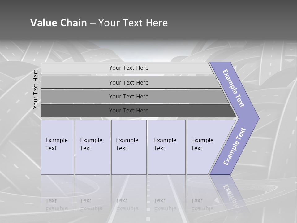 Tangled Crossroad Management PowerPoint Template